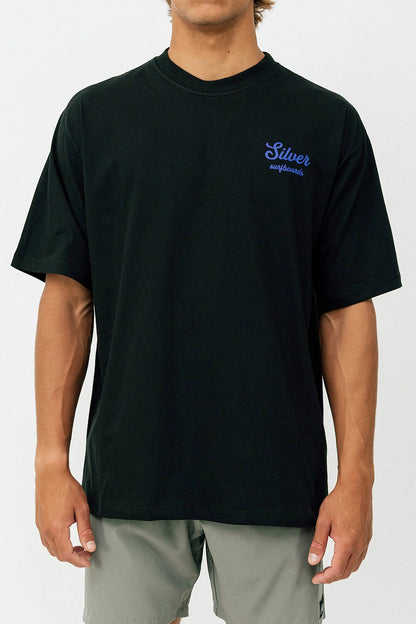Silver Blessed - Oversized T - Shirt - Black