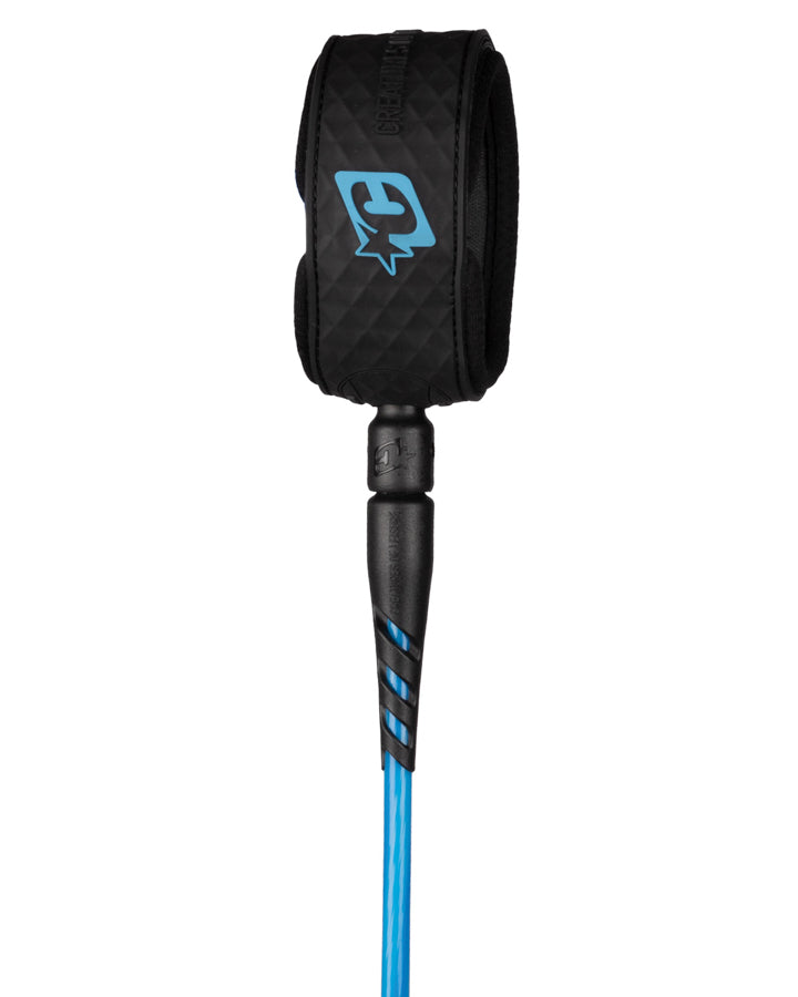 ליש CREATURES Reliance 2.0 Lite Duty 6ft Cyan Twist Black