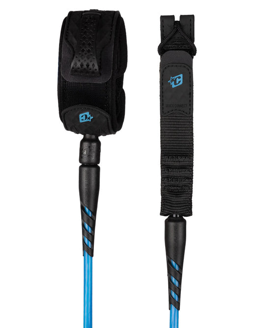 ליש CREATURES Reliance 2.0 Lite Duty 6ft Cyan Twist Black
