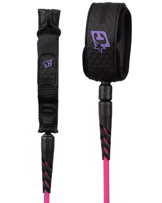 ליש CREATURES Reliance 2.0 Medium Duty 6ft Bubblegum Twist Black
