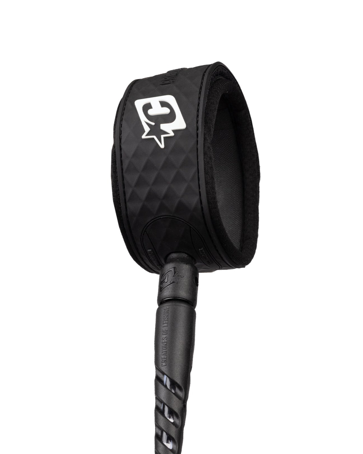 ליש CREATURES Reliance 2.0 Medium Duty 6ft Clear White Twist Black