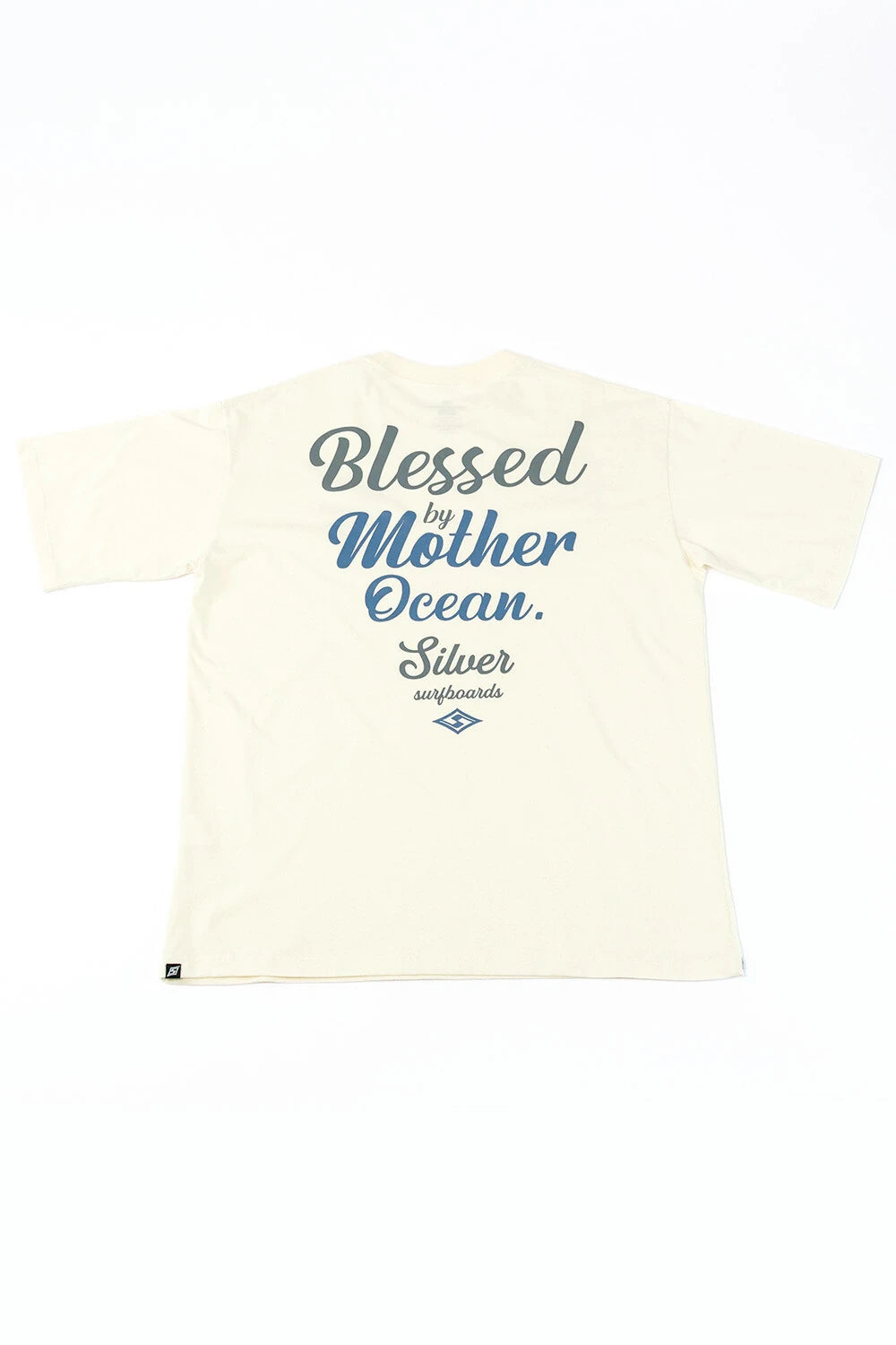 Silver Blessed - Oversized T - Shirt - Off White