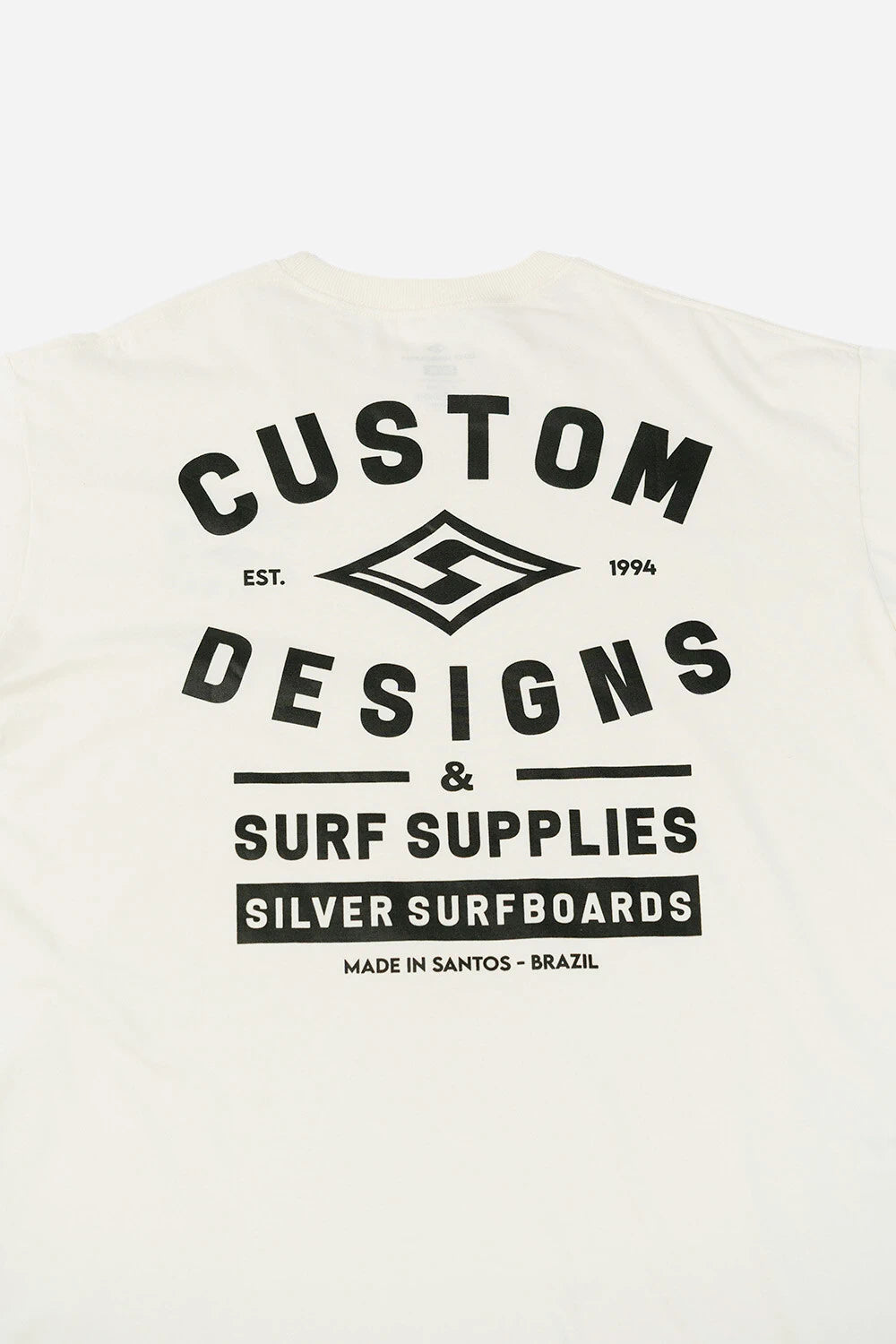 Silver Custom - Oversized T - Shirt - Off White